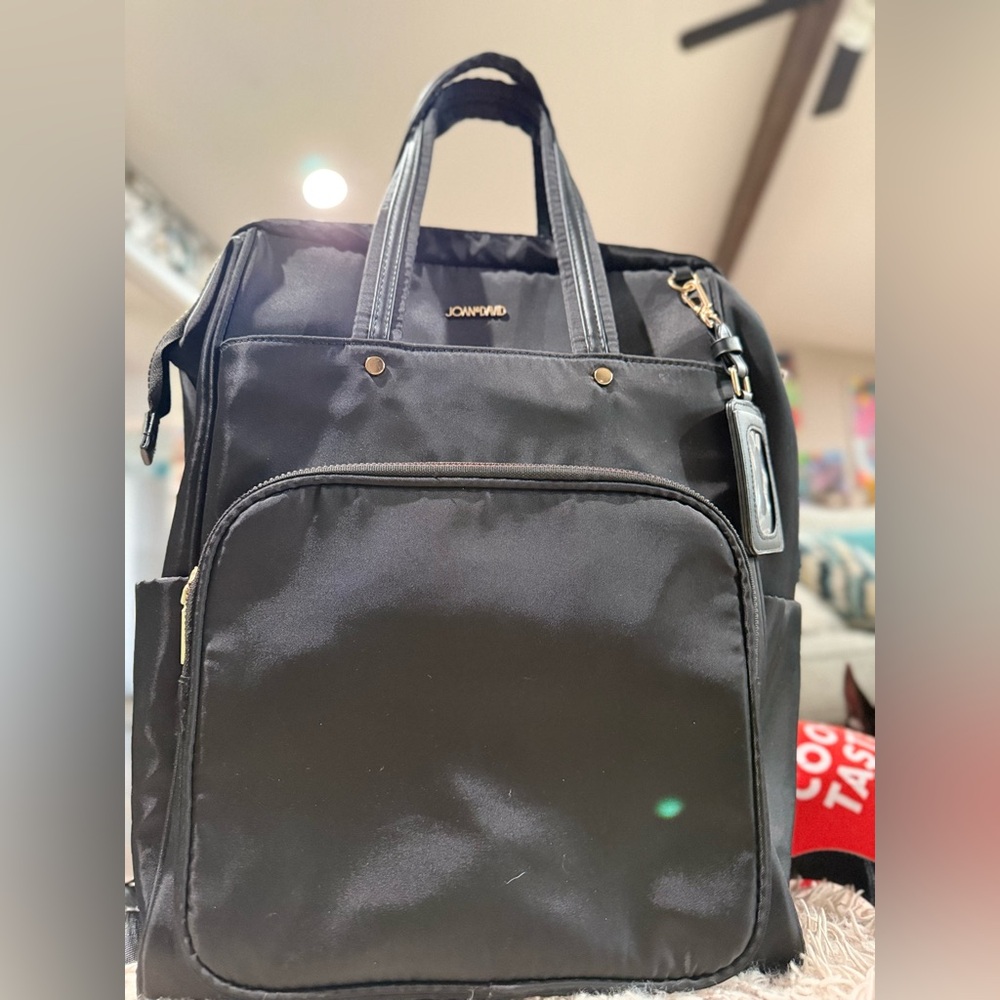 Joan & David Black Women's Backpack